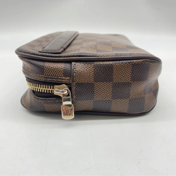 Authentic LV  Damier Ebene Pochette Saint Paul Clutch bag W/Box GUC - Picture 11 of 14